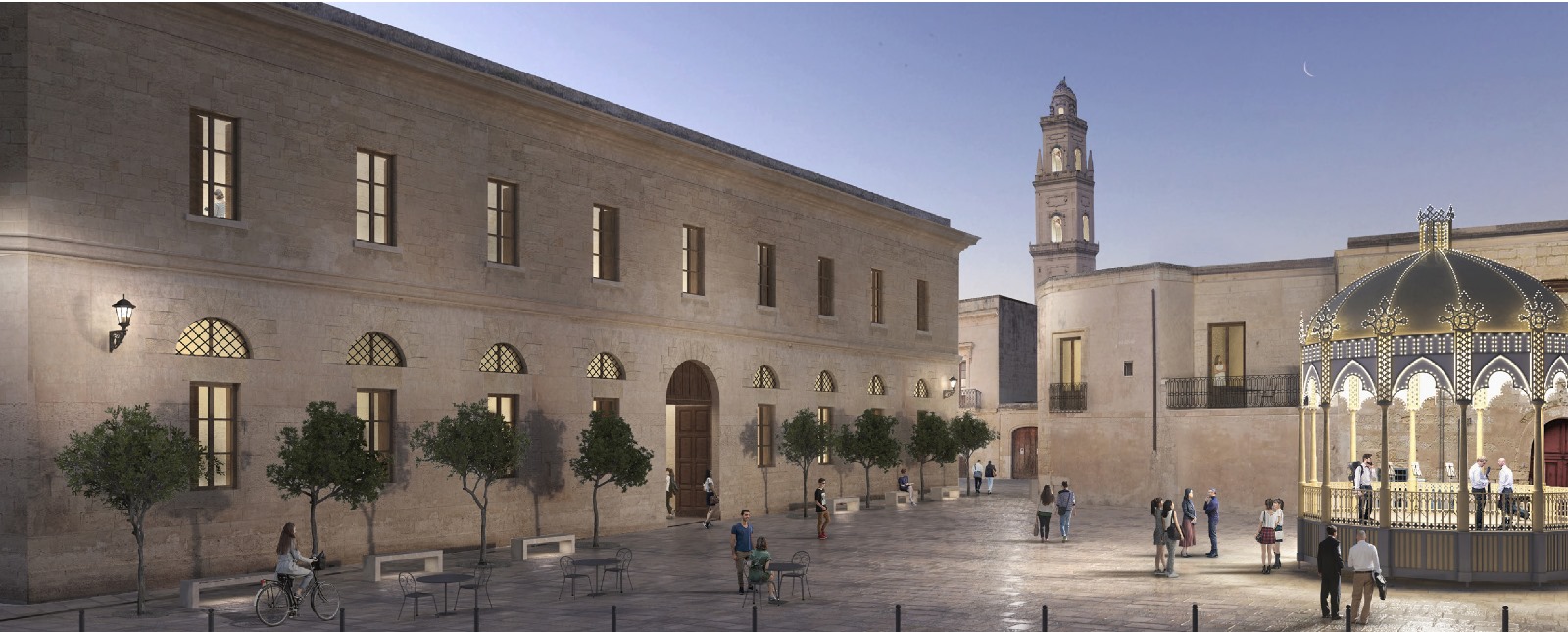 Immagine di copertina per Indizione gara telematica a procedura aperta per laffidamento congiunto della progettazione esecutiva e della esecuzione dei lavori finalizzati alla riqualificazione dellimmobile ubicato in Lecce alla via Giuseppe Libertini n.37, gi Convento dei Carmelitani Scalzi (Teresiani), gi Caserma Cimmarrusti, da destinare a residenza per studenti universitari, da eseguirsi, in qualit di soggetto aggregatore nella sua funzione di stazione unica appaltante, per conto dellAdisu Puglia