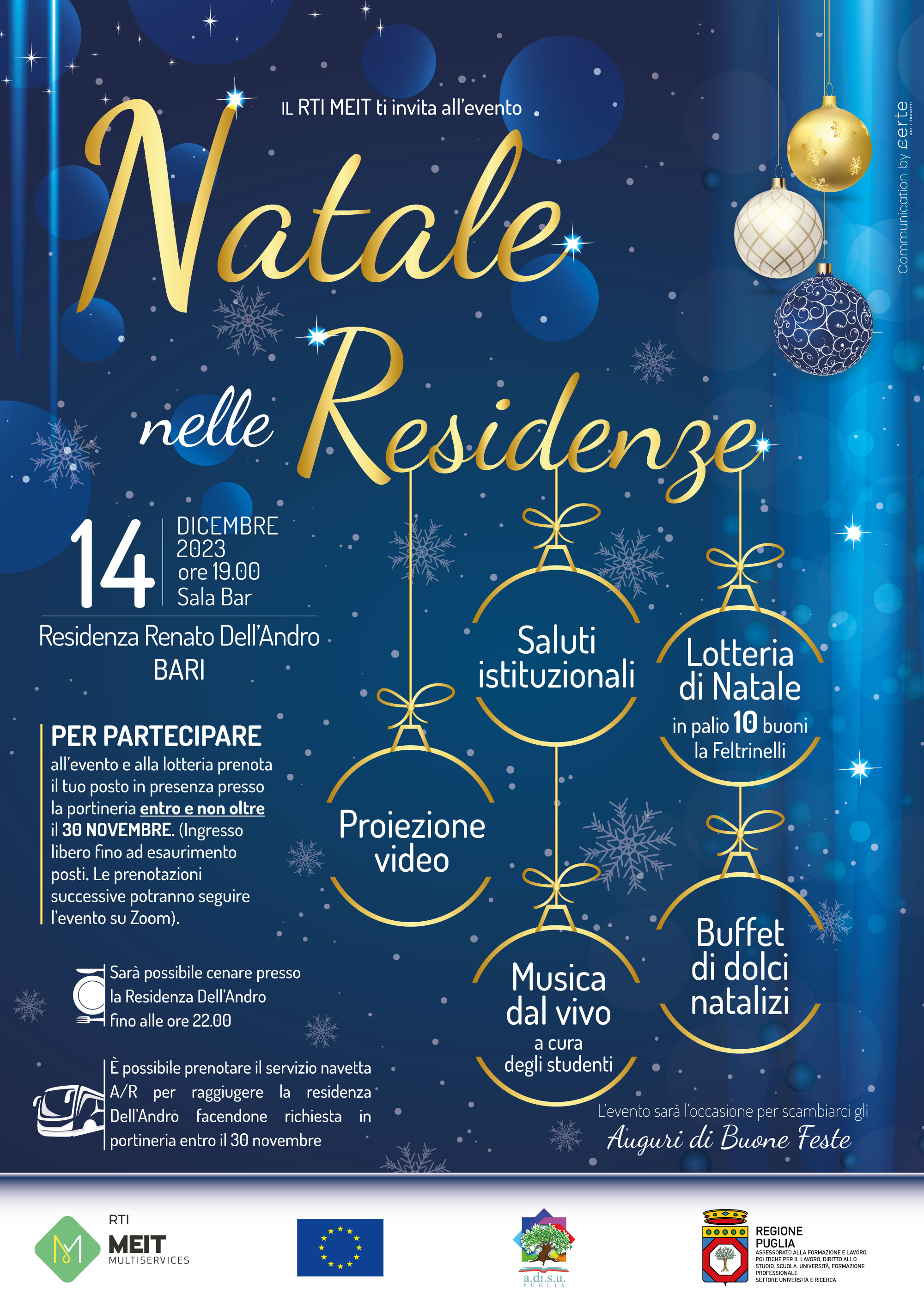 Natale nelle Residenze 