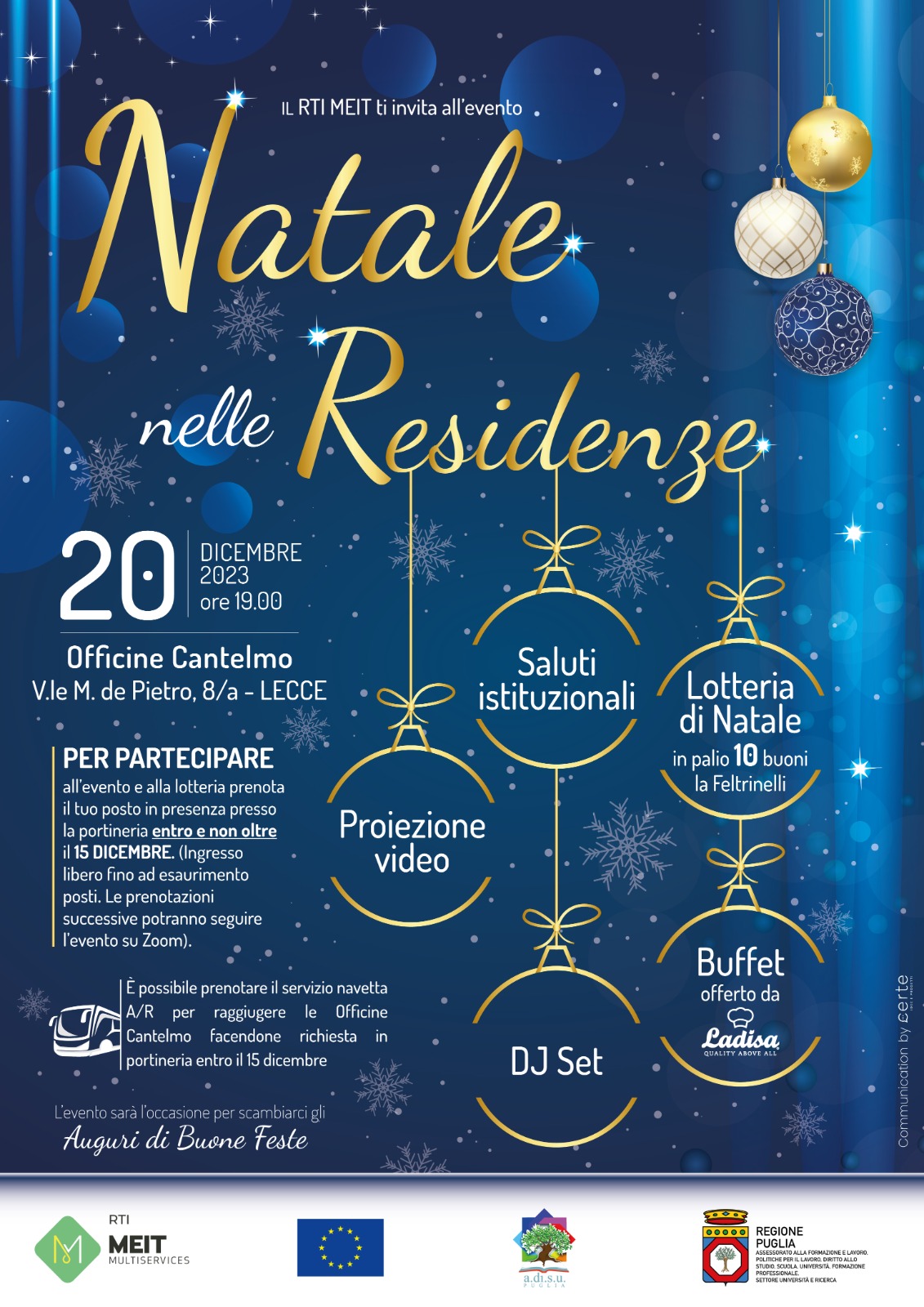 Natale nelle Residenze